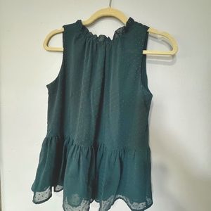 LOFT Ruffle Tank Top